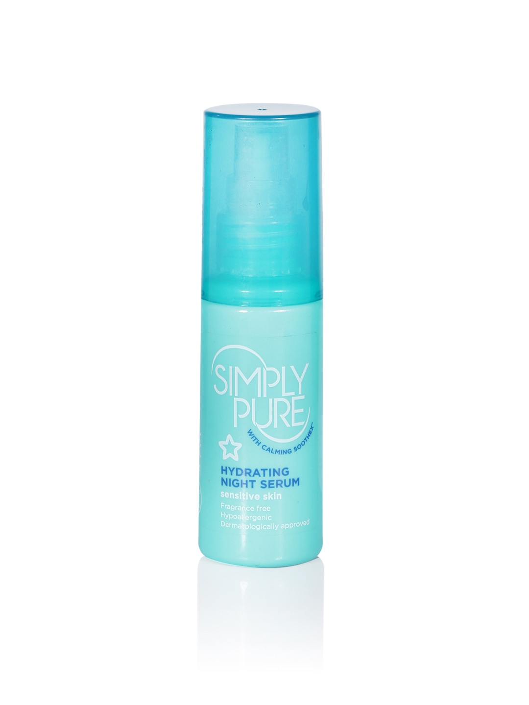 

Superdrug Simply Pure Hydrating Night Serum - Sensitive Skin 50 ml, Blue