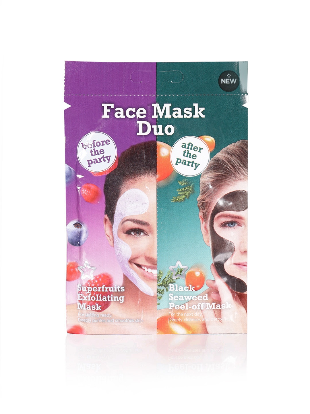 

Superdrug Unisex Face Mask Duo 12 ml, Purple