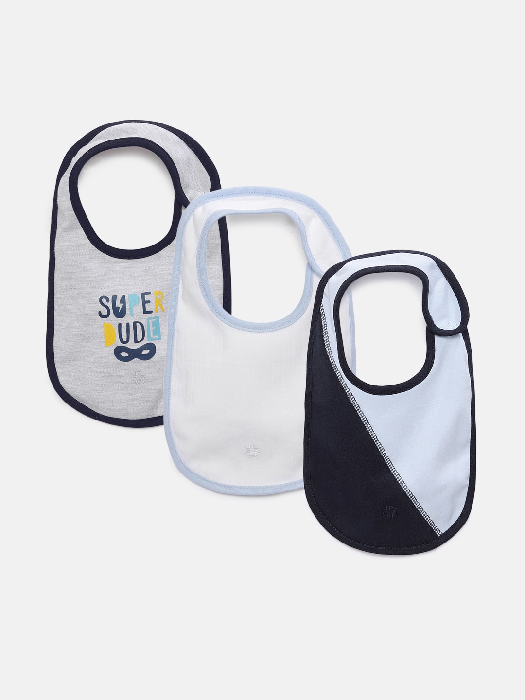 

My Milestones Infants Bibs Gift Set 3 pcs, Blue