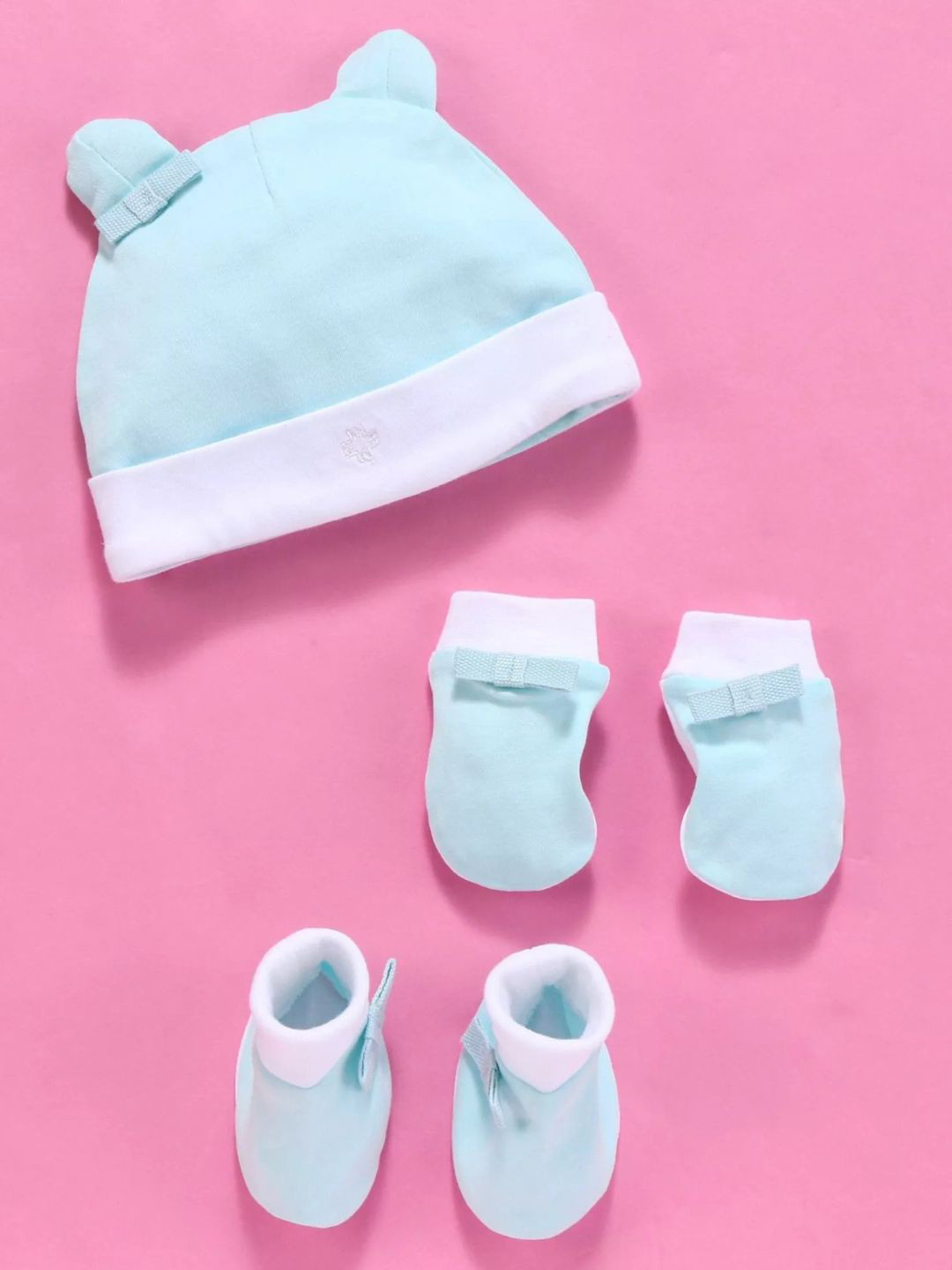 

My Milestones Infants Set of 3 Baby Care Products, Turquoise blue