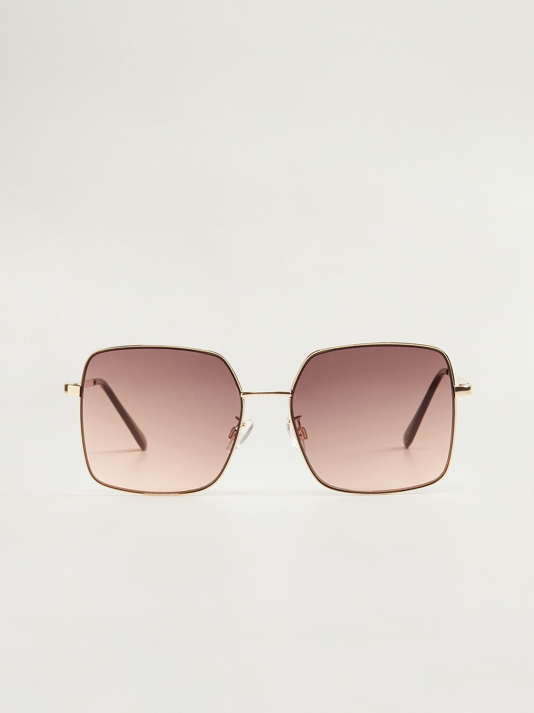 

MANGO Women Square Sunglasses 53093748, Brown