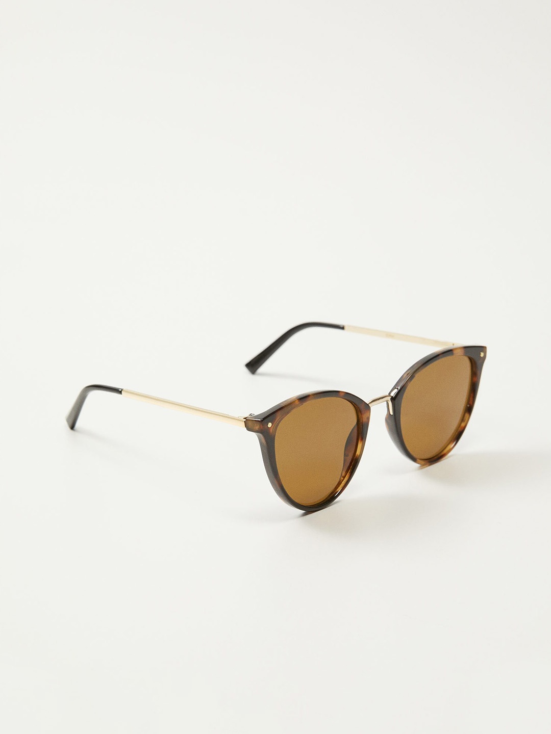 

MANGO Women Cateye Sunglasses 53060569, Brown