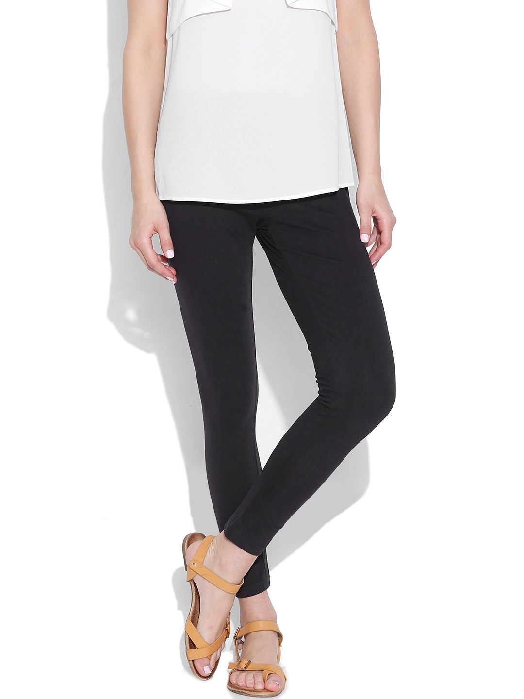 

Sera Black Ankle-Length Leggings
