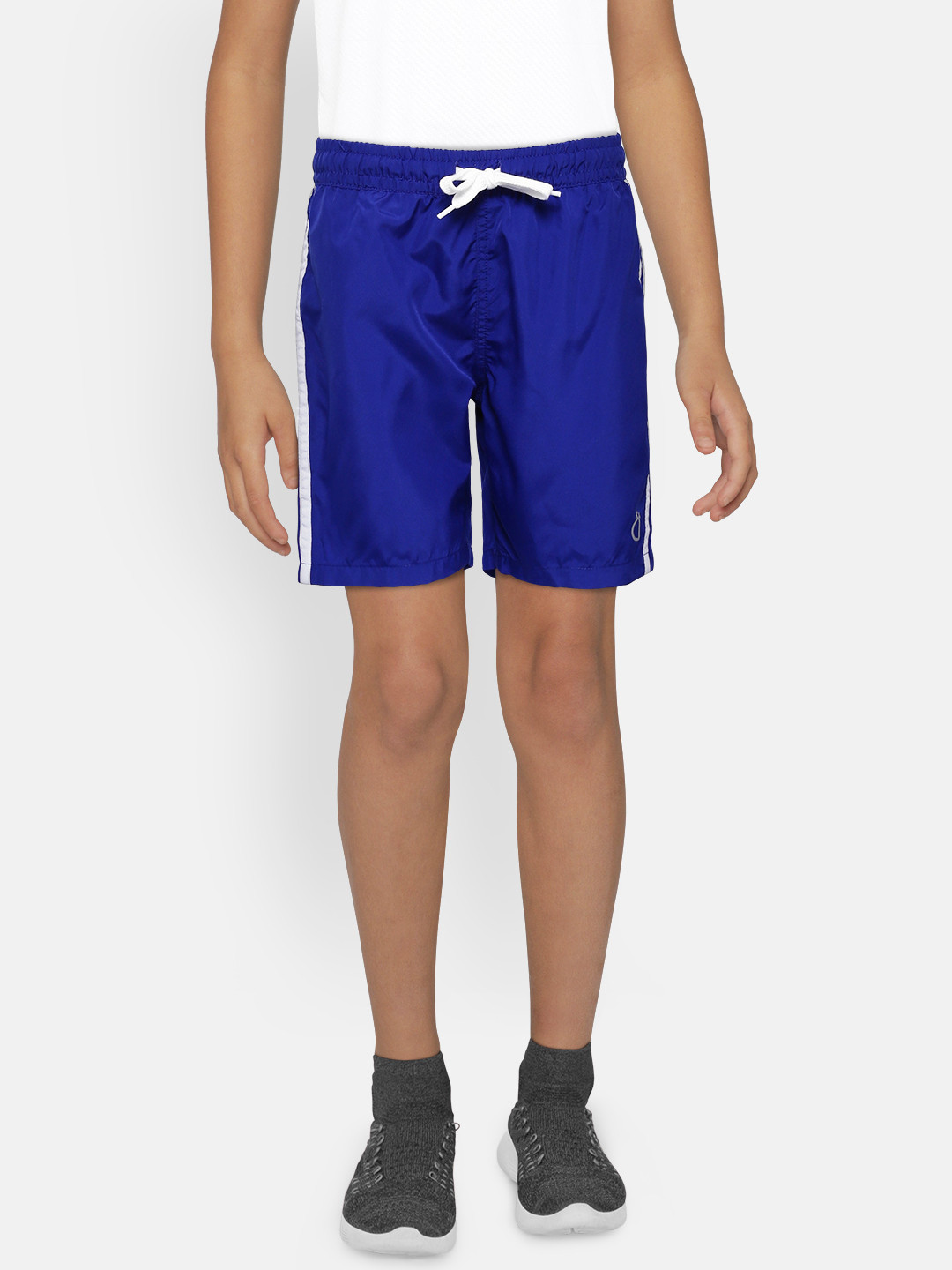 

Gini and Jony Boys Blue Solid Campus Fit Regular Shorts
