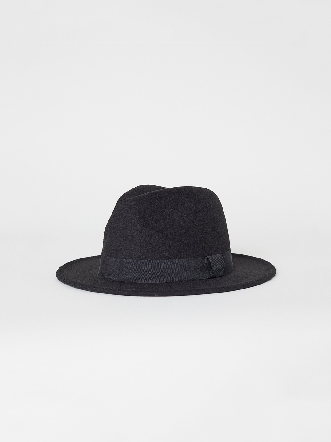 

H&M Men Solid Felted Hat, Black