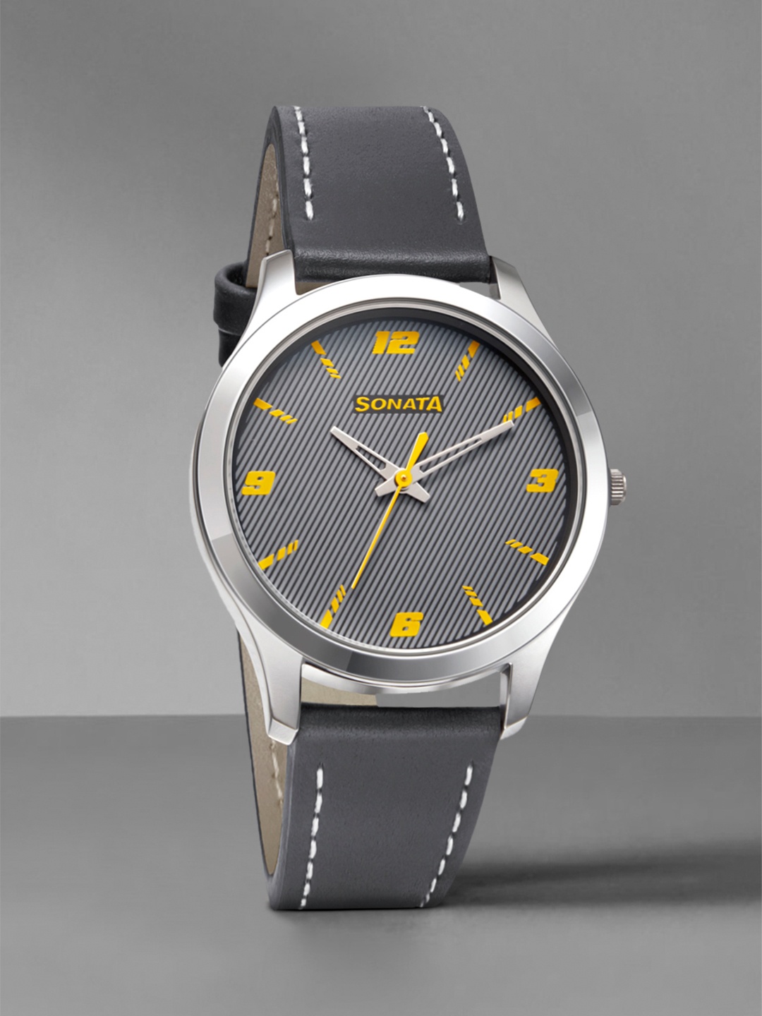 

Sonata RPM Men Grey Analogue watch 77063SL08