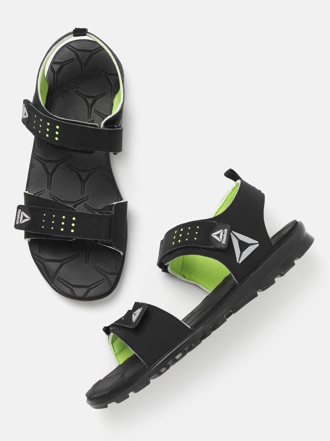 

Reebok Men Black Zeal Flex LP Sports Sandals