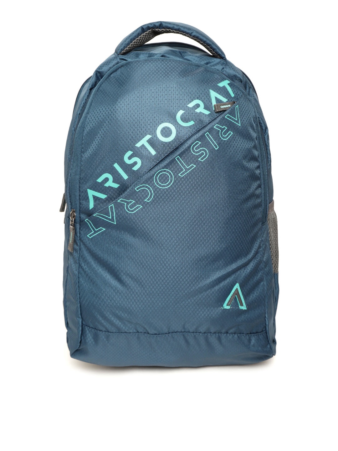 

Aristocrat Unisex Teal Blue Brand Logo Laptop Backpack