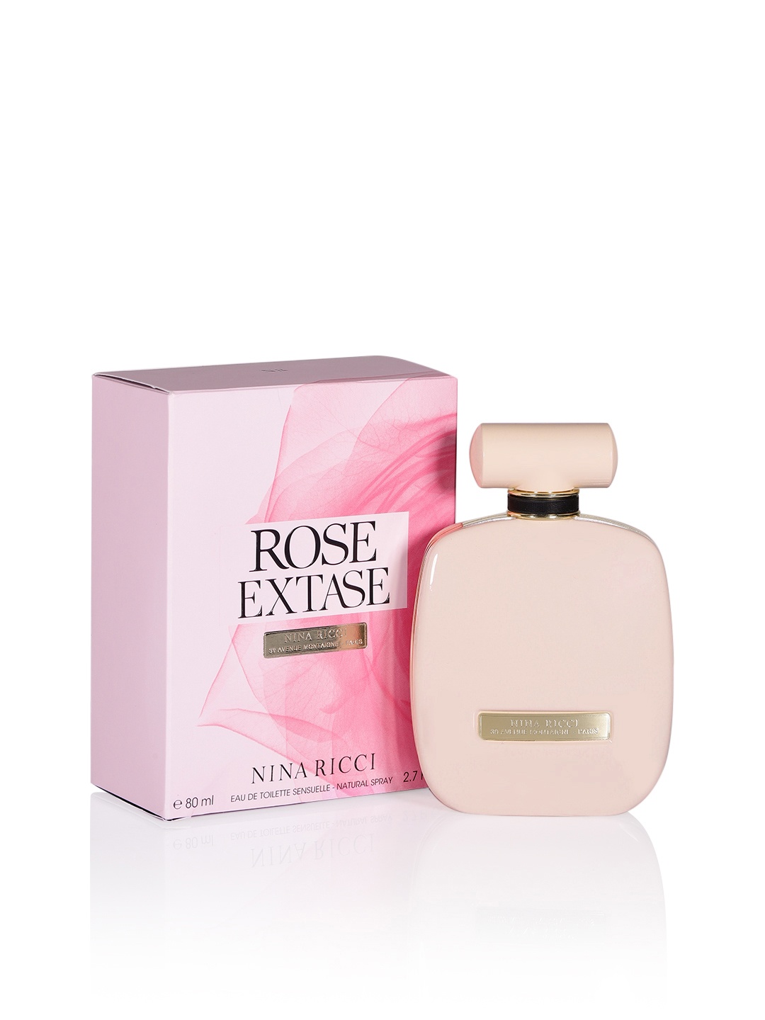 

Nina Ricci Women Rose Extase Eau De Toilette Sensuelle Natural Spray 80 ml, Pink