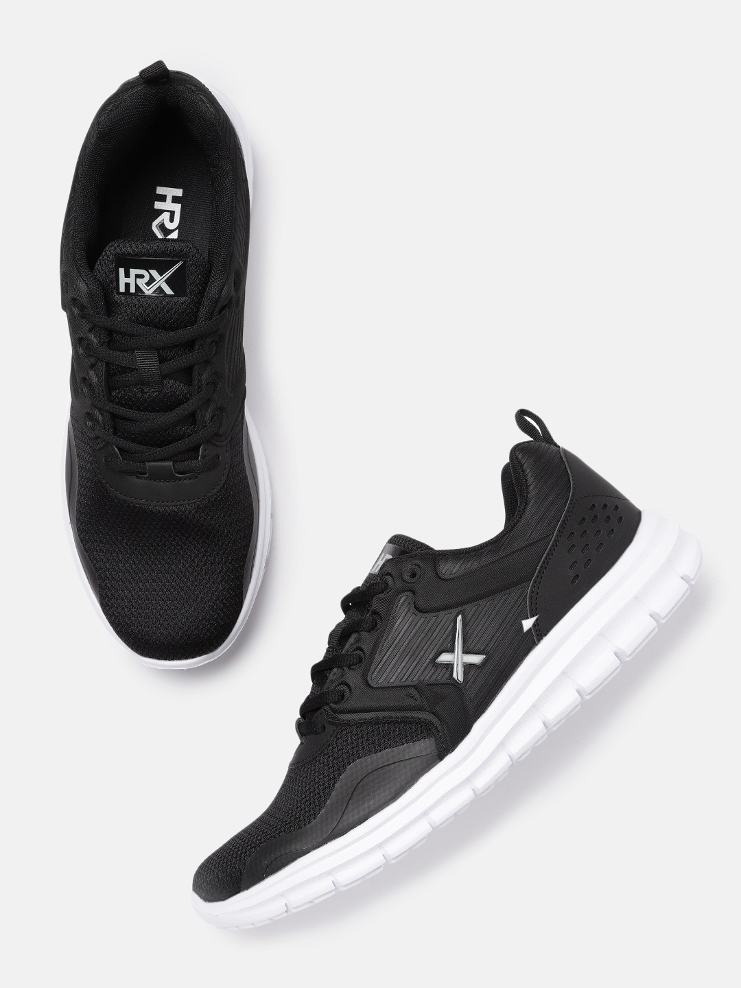 

HRX by Hrithik Roshan Men Black Running Shoes