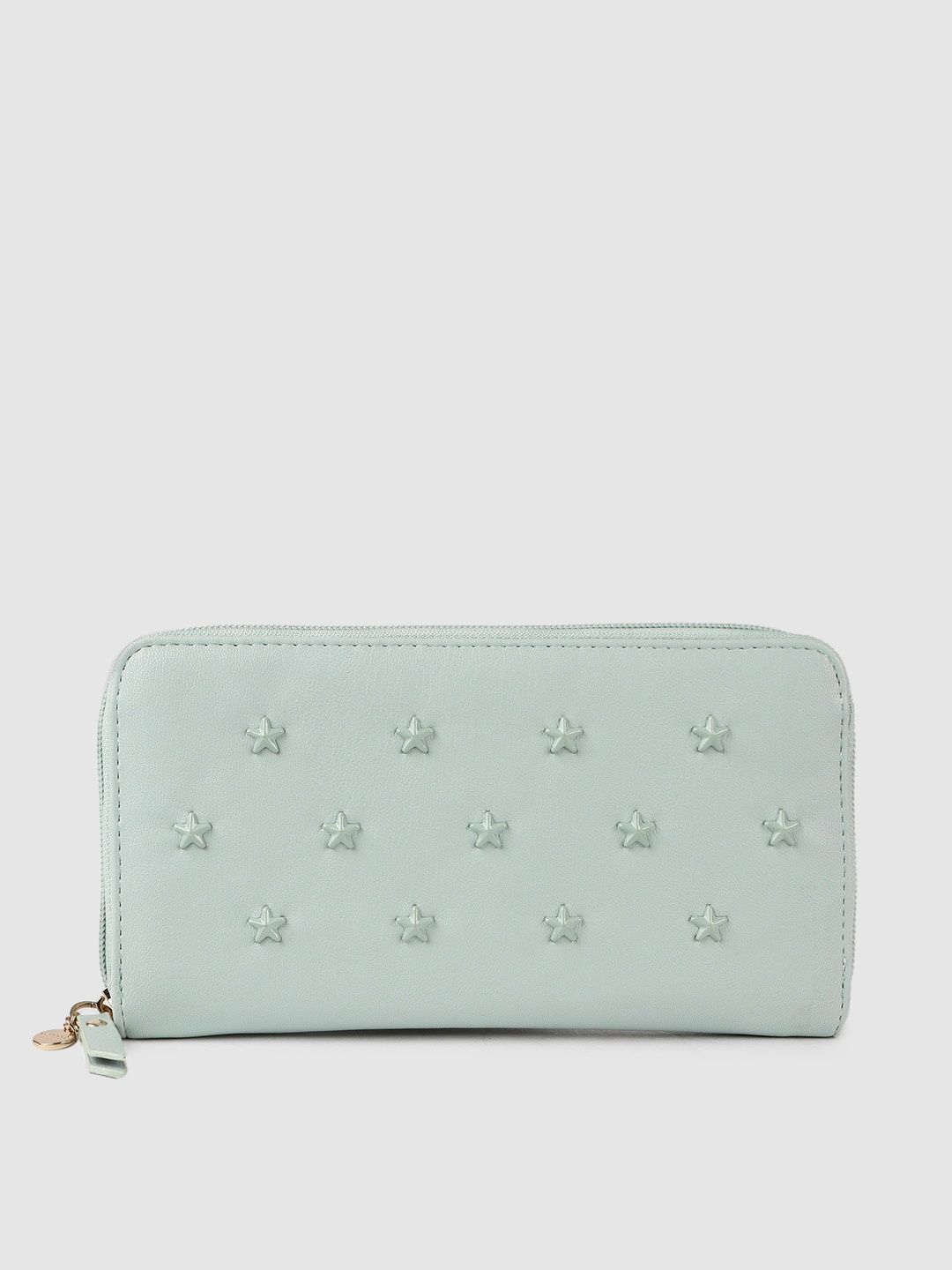

Caprese Women Blue Embellished Zip Around Wallet