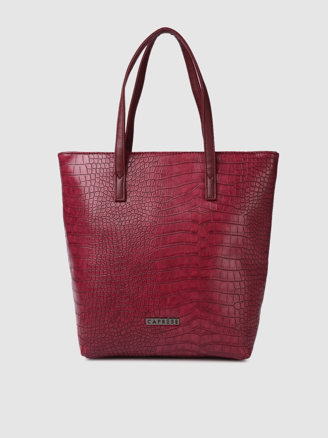 

Caprese Maroon Textured Shoulder Bag
