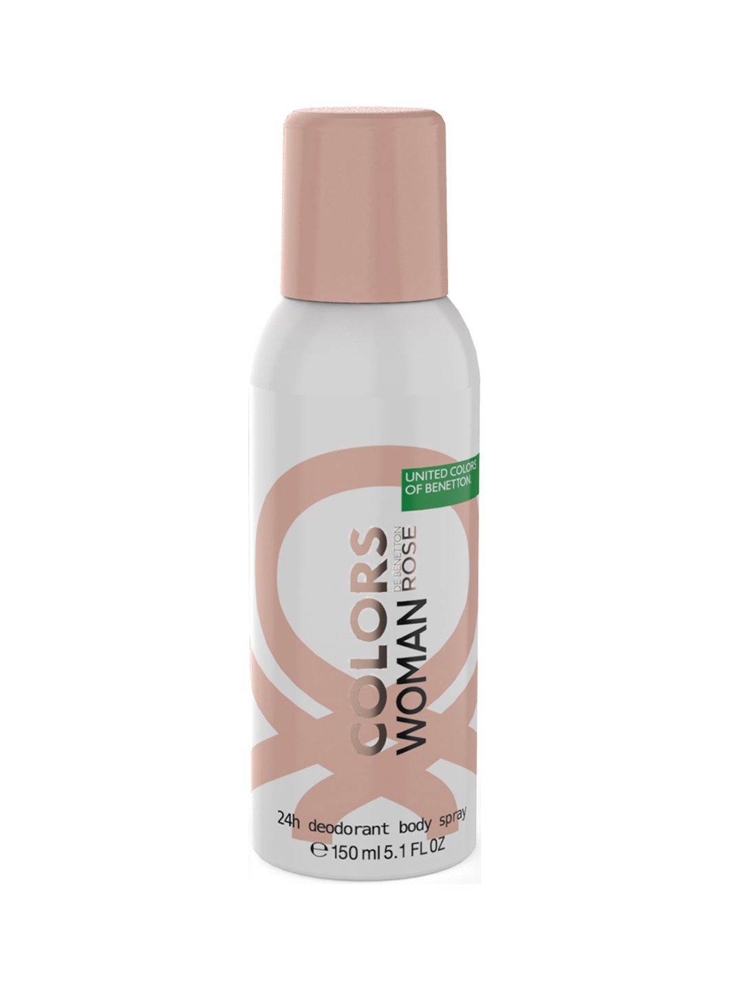 

United Colors of Benetton Colors Rose Deodorant Spray 150 ml, White