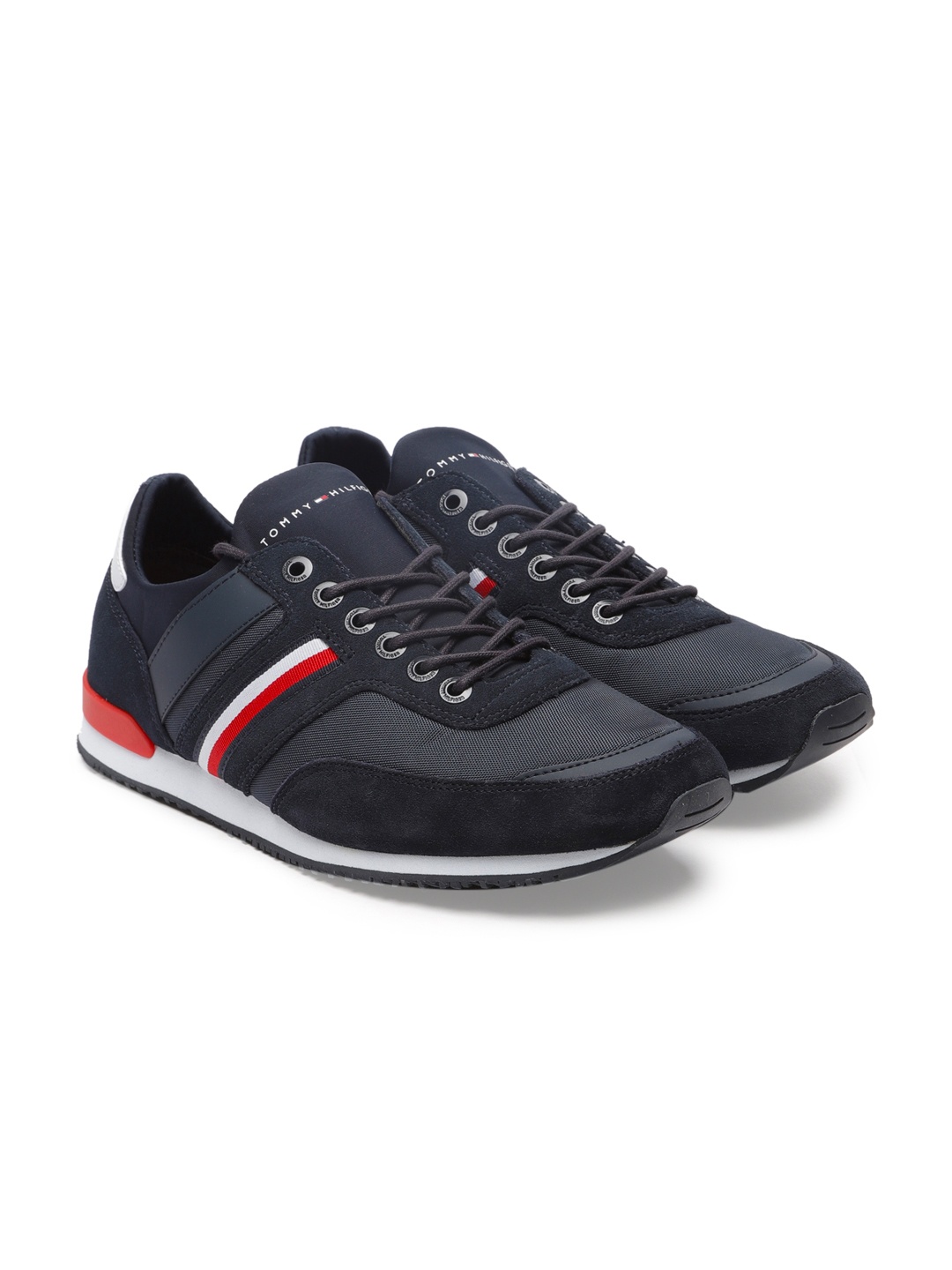 

Tommy Hilfiger Men Navy Blue Sneakers