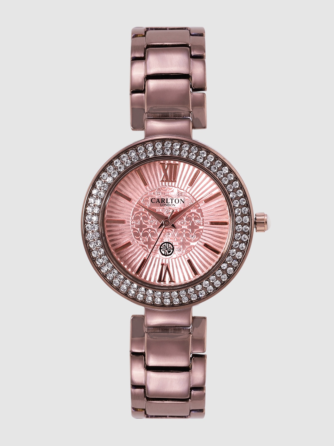 

Carlton London Women Pink Analogue Watch CL024BBLB