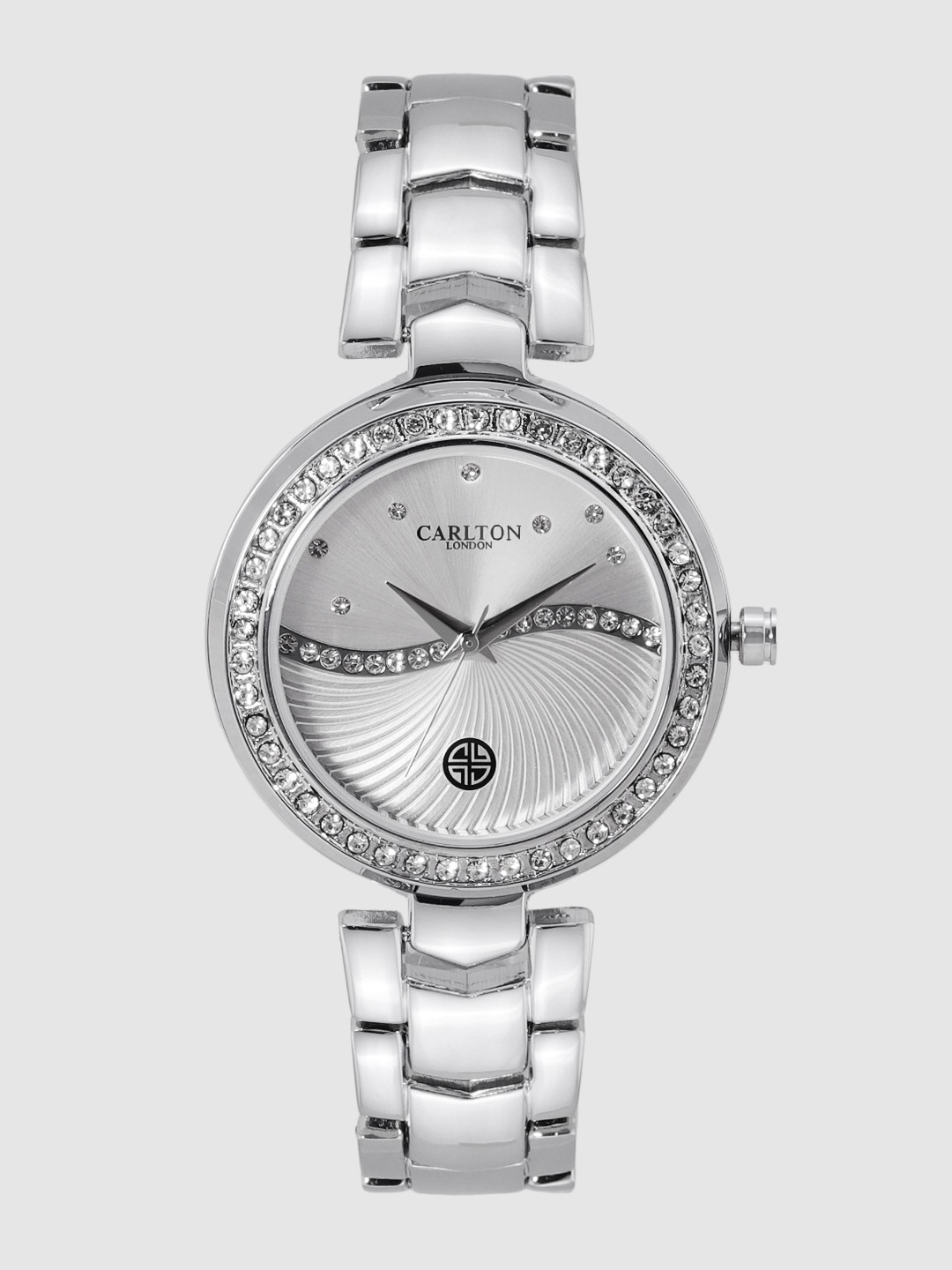 

Carlton London Women Silver-Toned Analogue Watch CL023SSIS