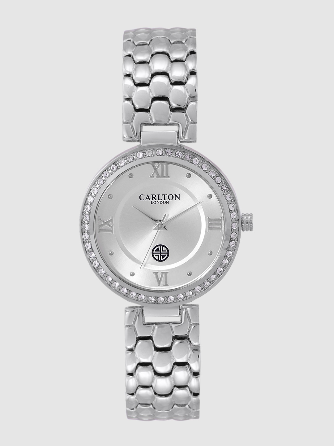 

Carlton London Women Silver-Toned Analogue Watch CL025SsIS