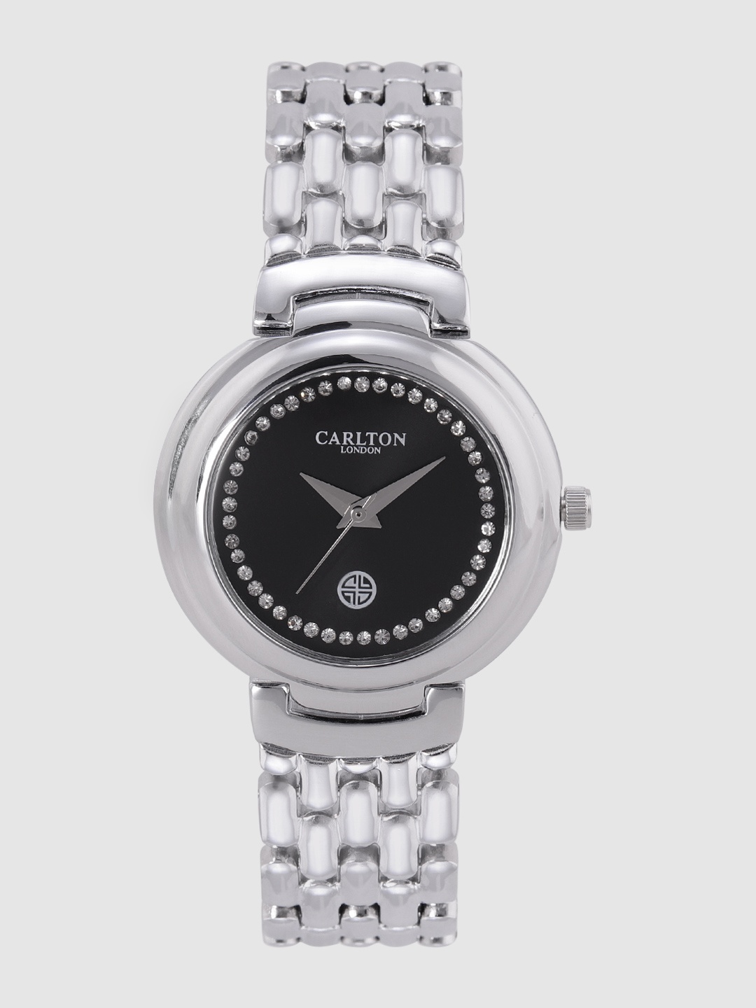 

Carlton London Women Black Analogue Watch CL011SBLS