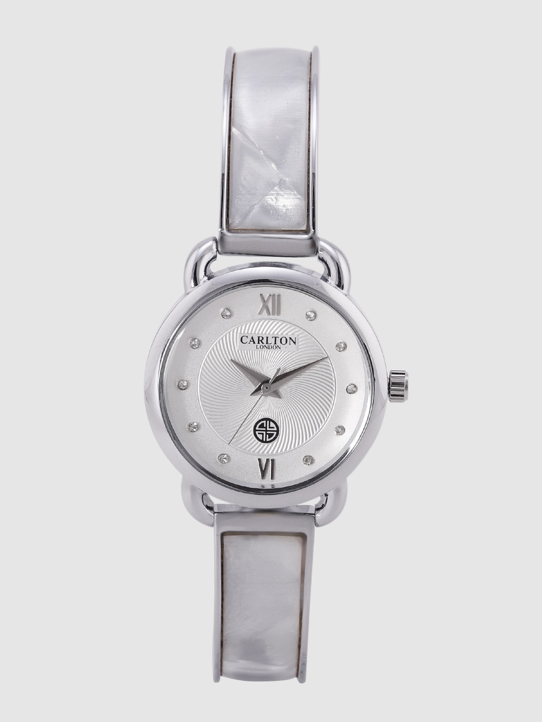 

Carlton London Women Silver-Toned Analogue Watch CL026SSIS