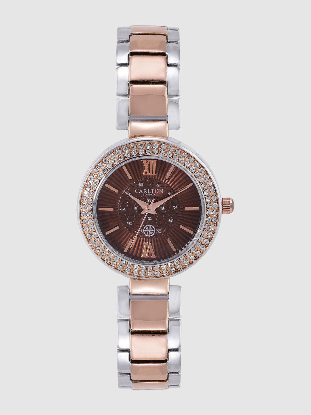 

Carlton London Women Brown Analogue Watch CL024RBRR
