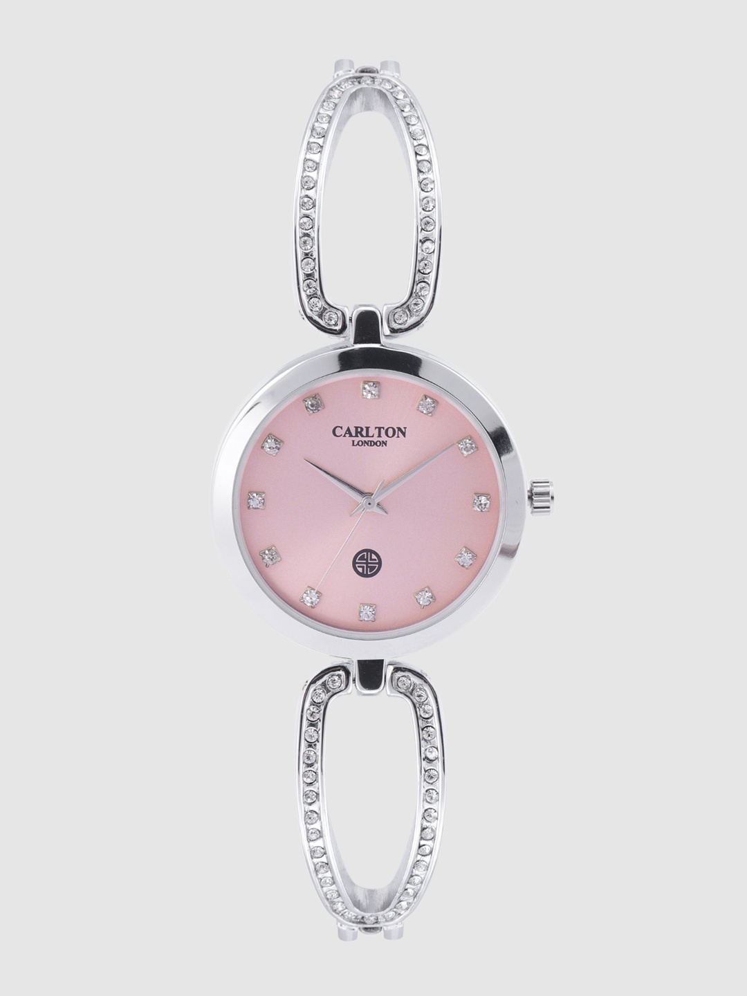 

Carlton London Women Pink Analogue Watch CL017SLIS