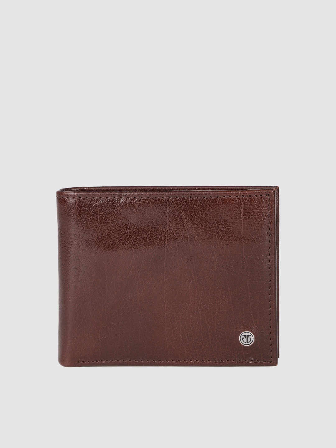 

Titan Men Brown Solid Two Fold Wallet