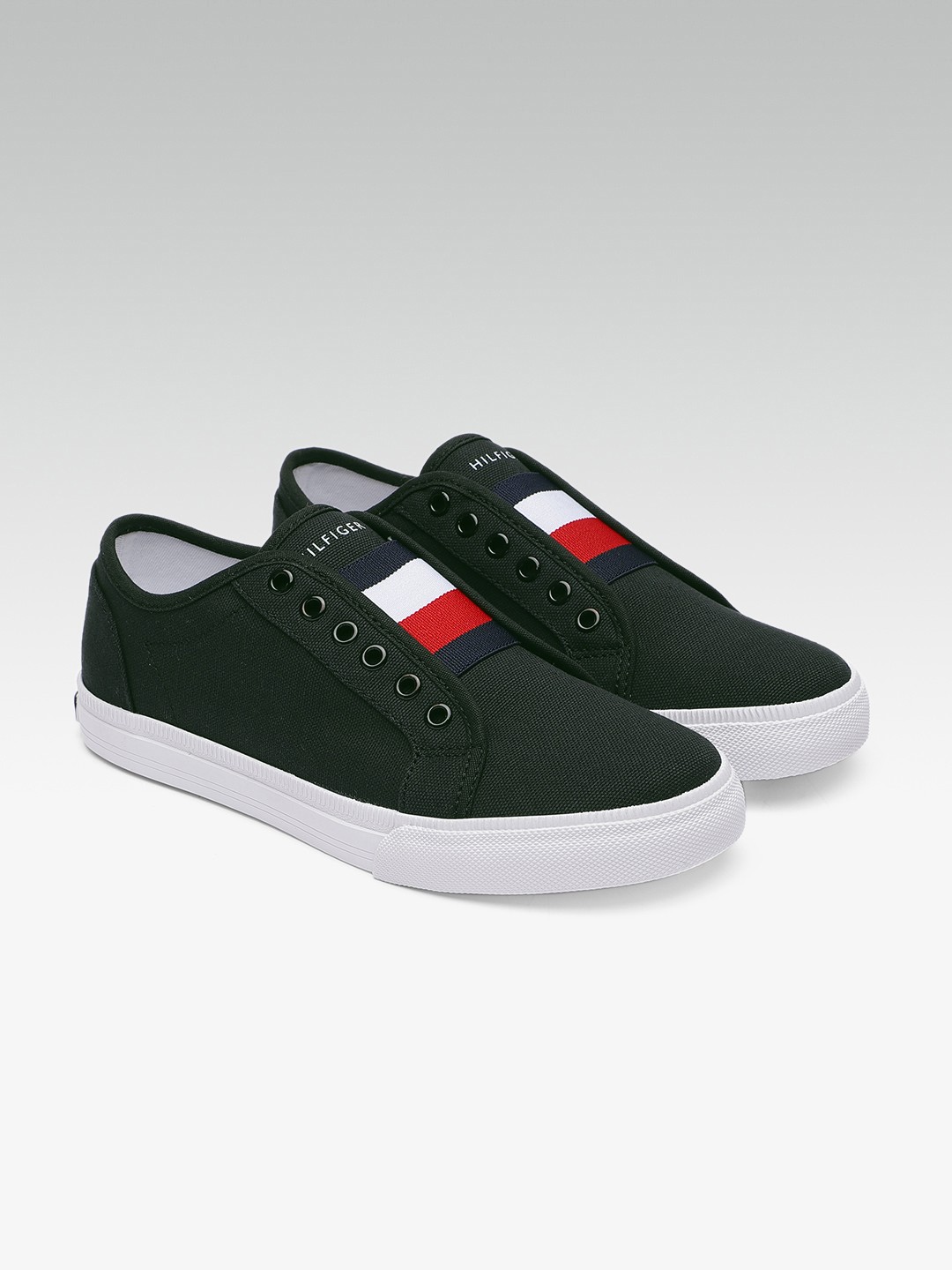 

Tommy Hilfiger Women Black Sneakers