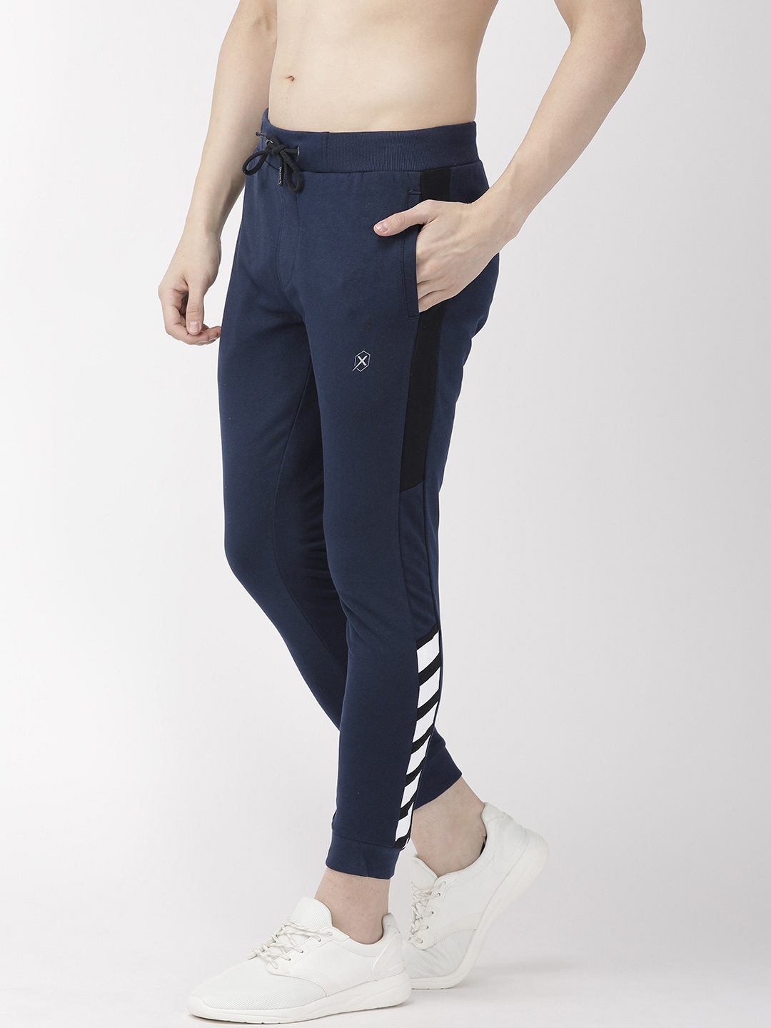 

Flying Machine Navy Blue Joggers