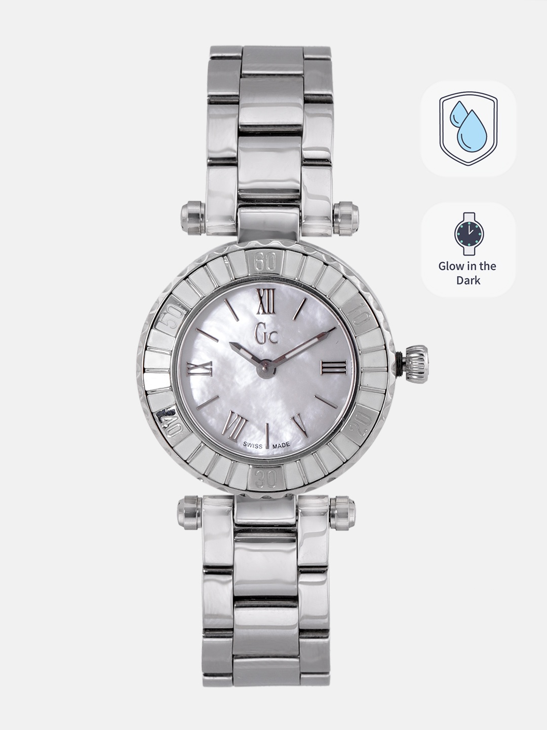 

GC Women Off-White Analogue Watch X70018L1S