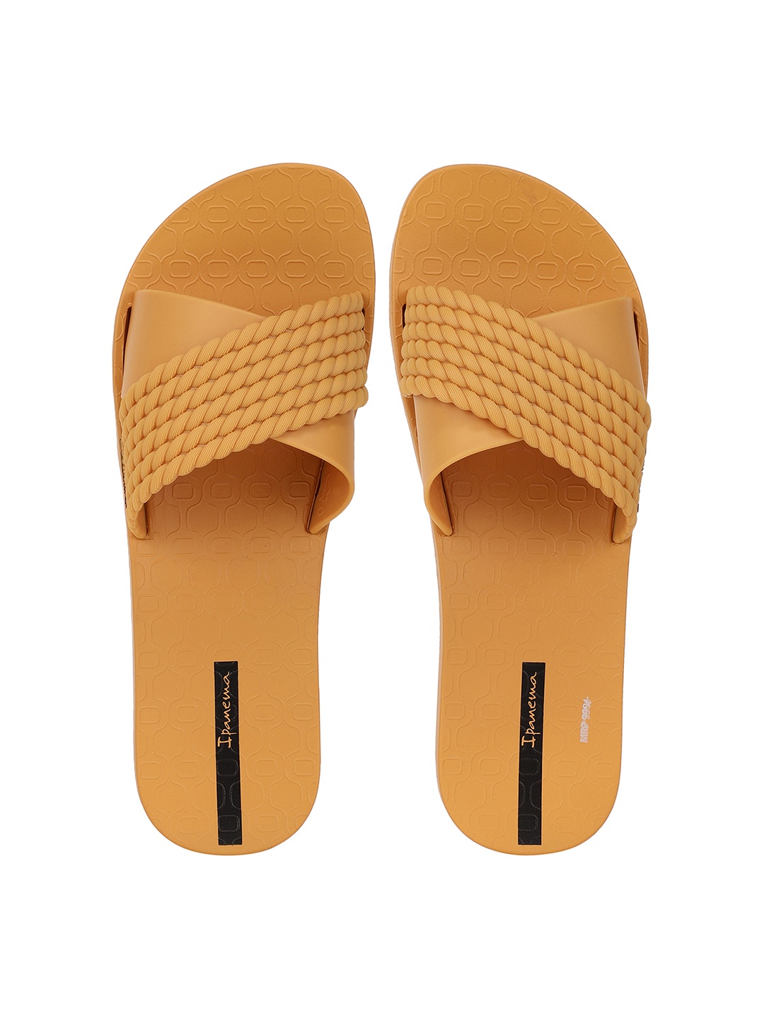 

iPanema Women Yellow Printed Sliders