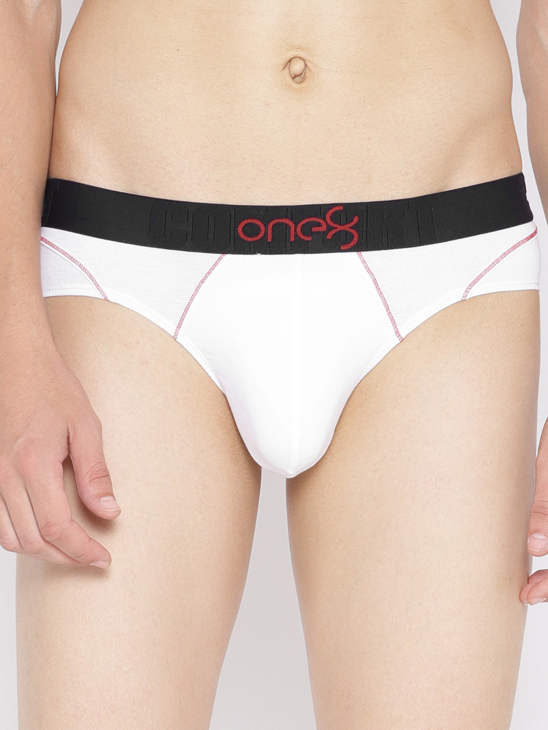 

One8 by Virat Kohli Men White Super Fine Cotton Brief 104