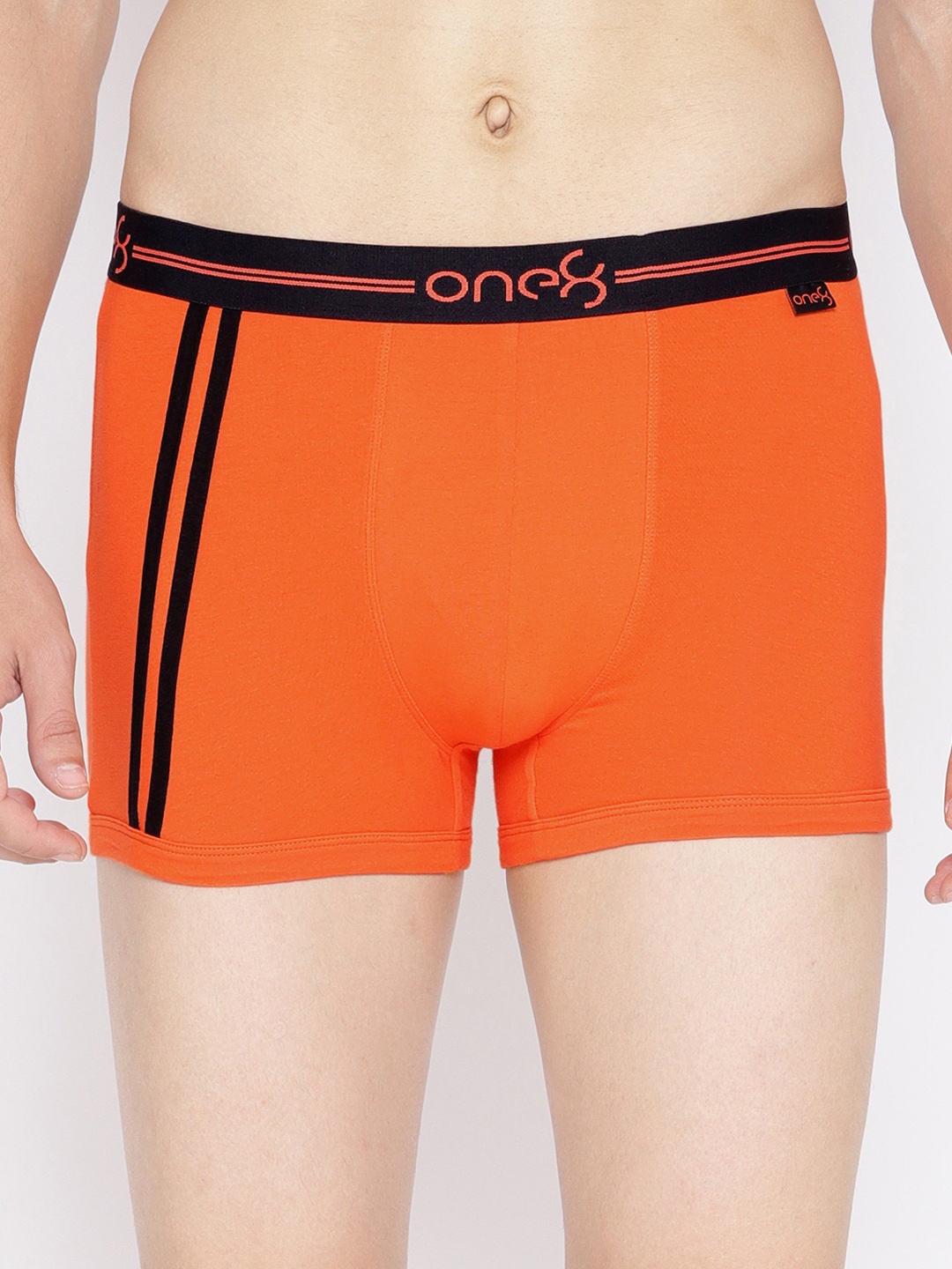 

one8 by Virat Kohli Men Orange Solid Trunks 206BX