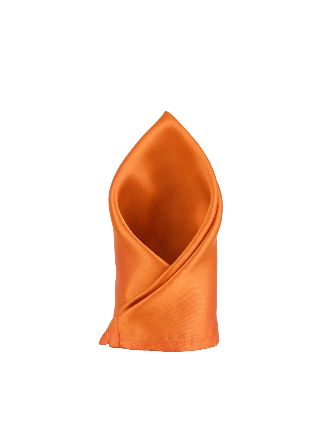 

Peter England Men Orange Solid Pocket Square