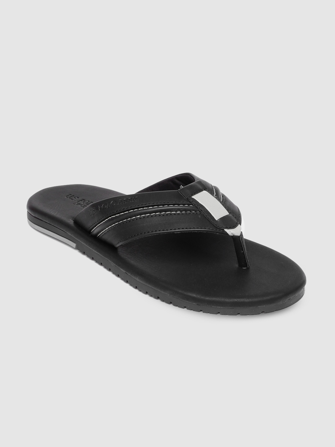 

U.S. Polo Assn. Men Black MOBY Sandals