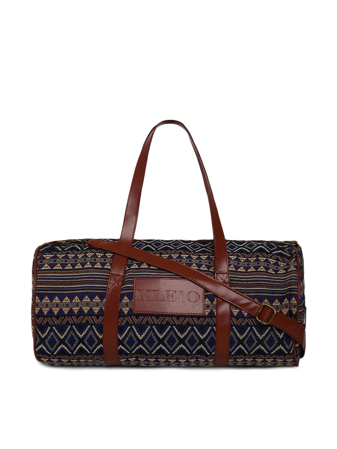 

KLEIO Unisex Jacquard Lightweight Duffle Bag, Multi