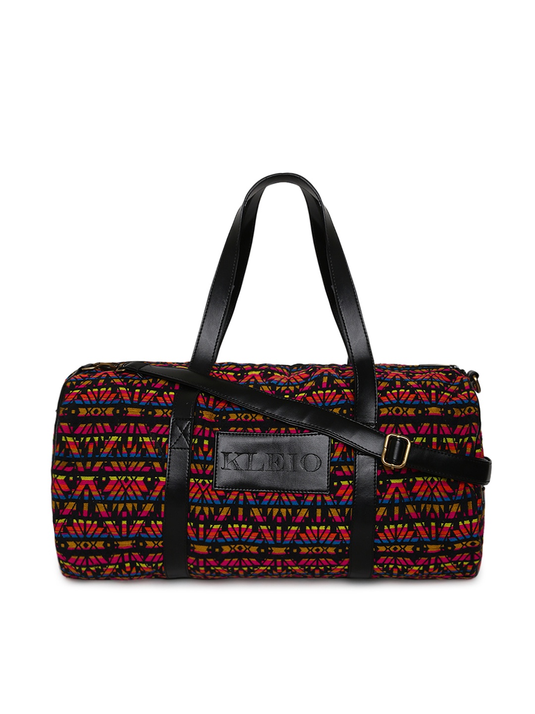 

KLEIO Unisex Jacquard Lightweight Duffle Bag, Multi