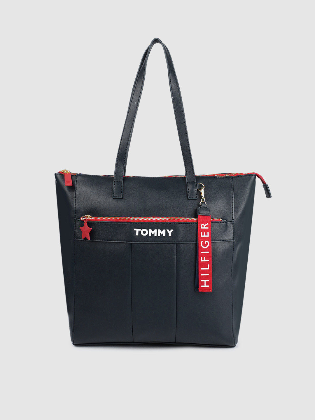 

Tommy Hilfiger Navy Blue Solid Shoulder Bag
