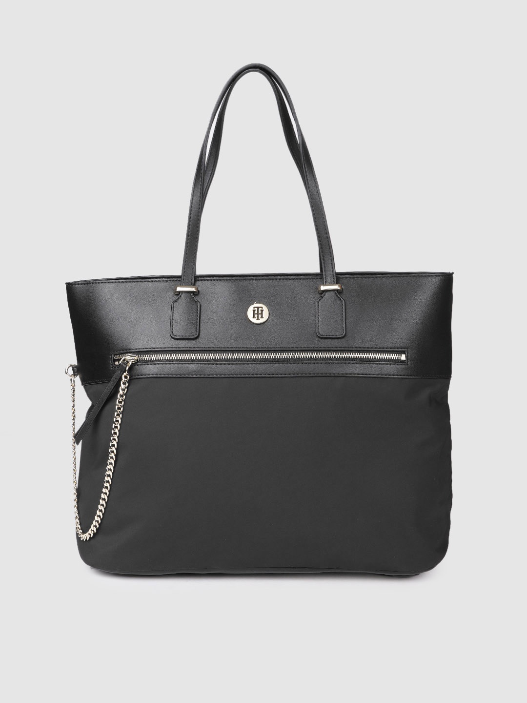 

Tommy Hilfiger Black Solid Shoulder Bag