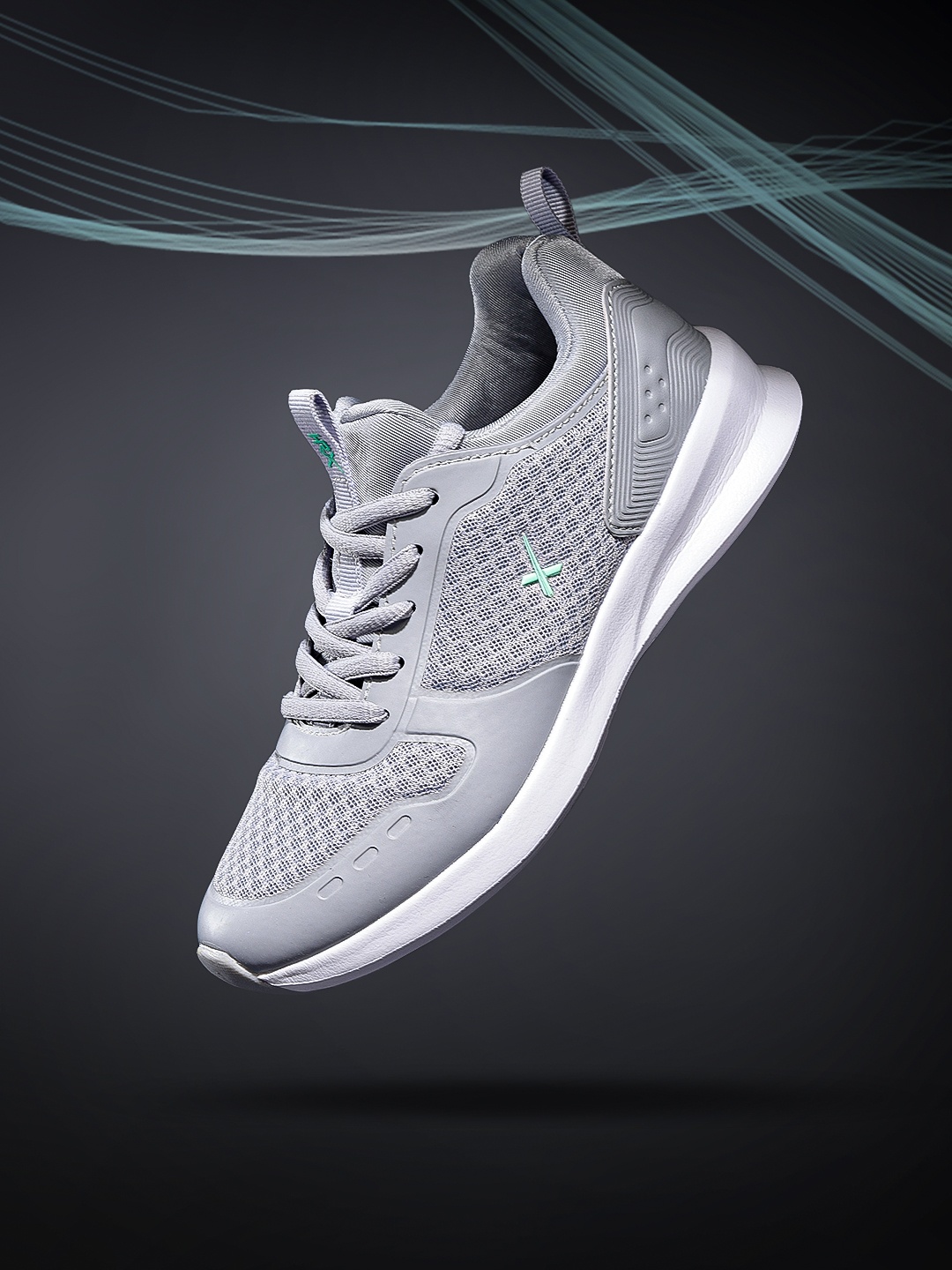 

HRX by Hrithik Roshan Women Grey Wire Knit Running shoe