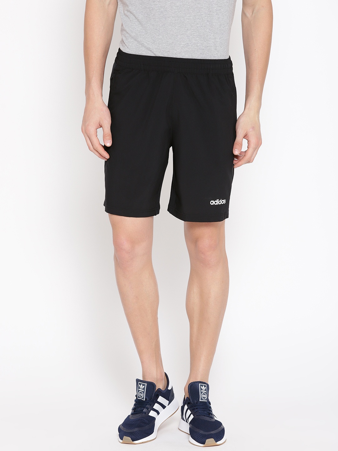 

ADIDAS Men Black D2M Cool Woven Sports Shorts