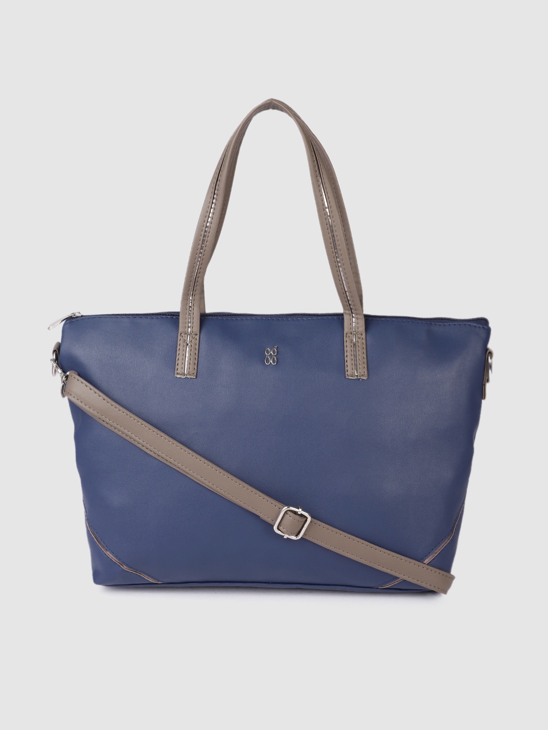

Baggit Blue Solid Handheld Bag