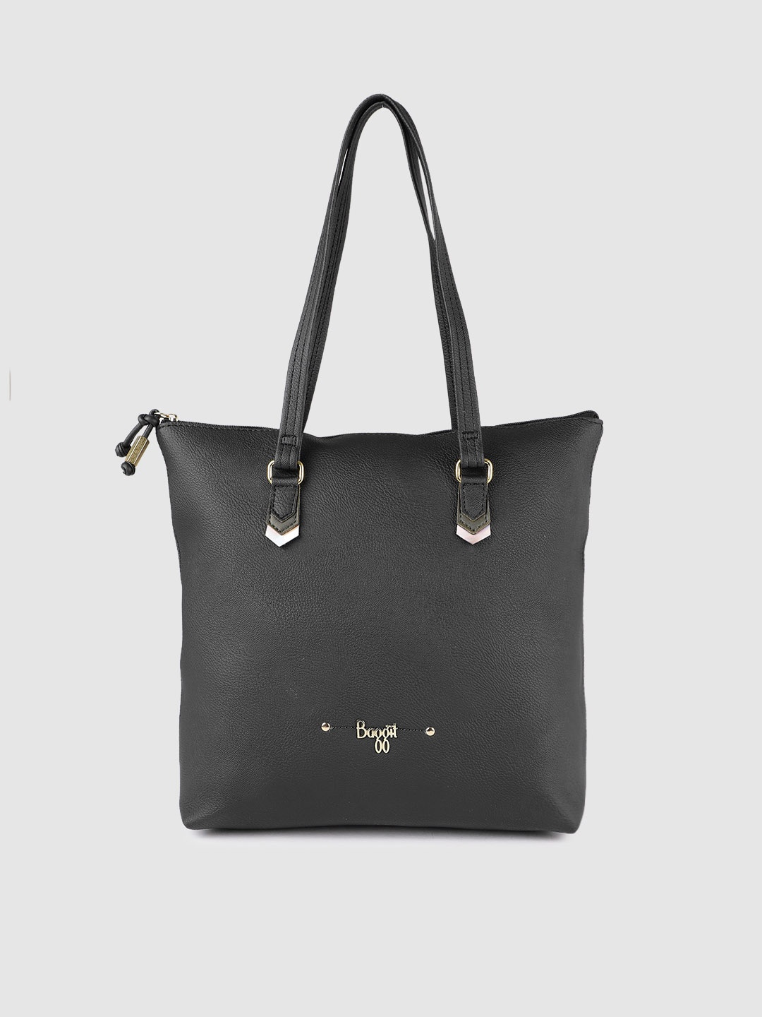 

Baggit Black Textured Shoulder Bag
