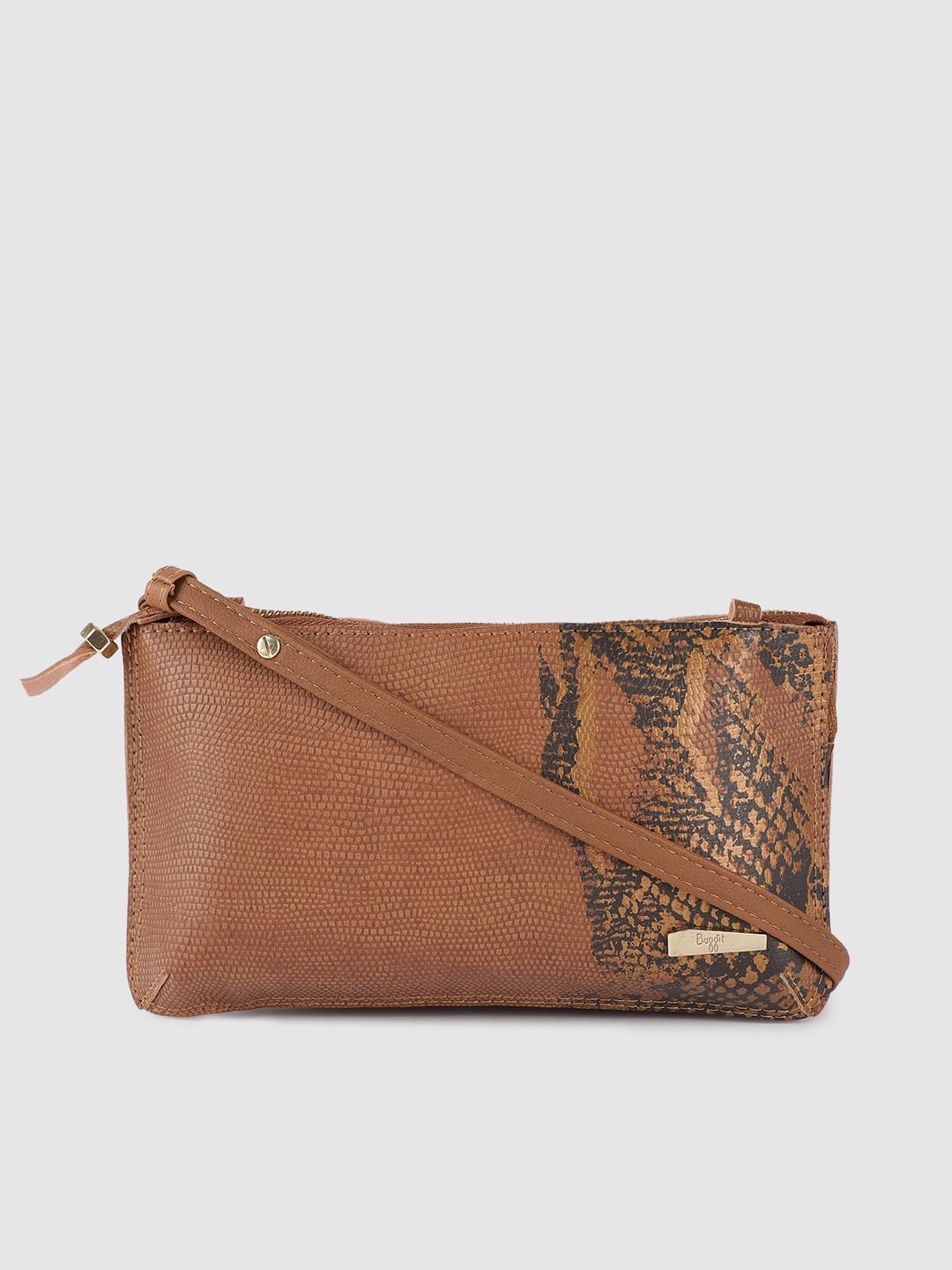

Baggit Brown Textured Sling Bag