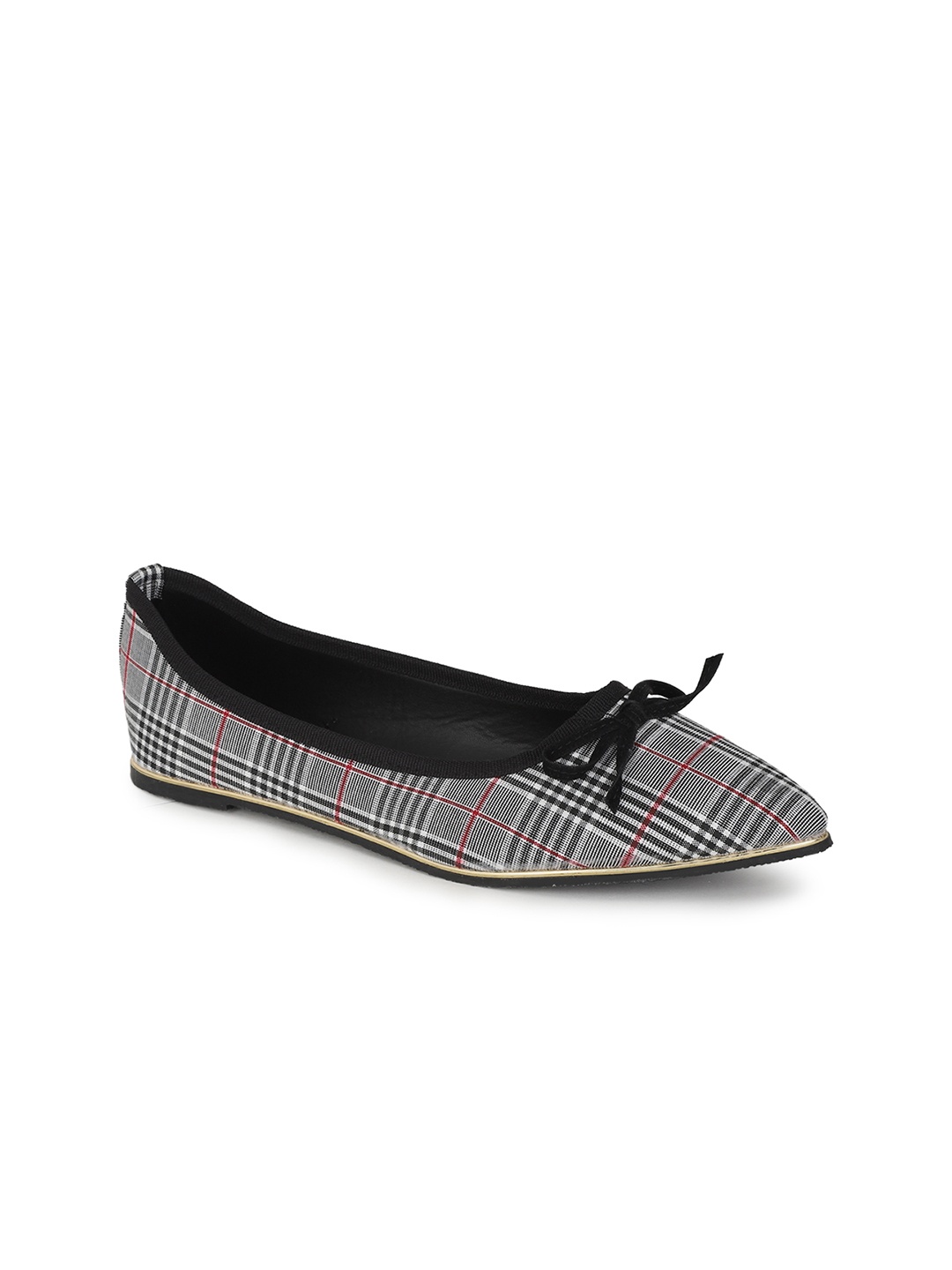 

Allen Solly Women Red Printed Mesh Ballerinas