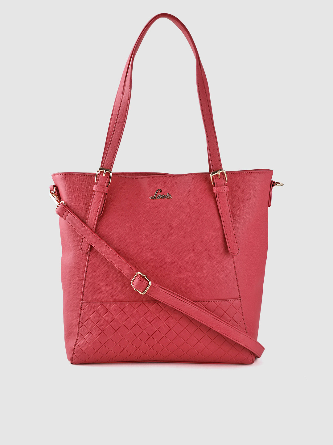 

Lavie Pink Solid Shoulder Bag