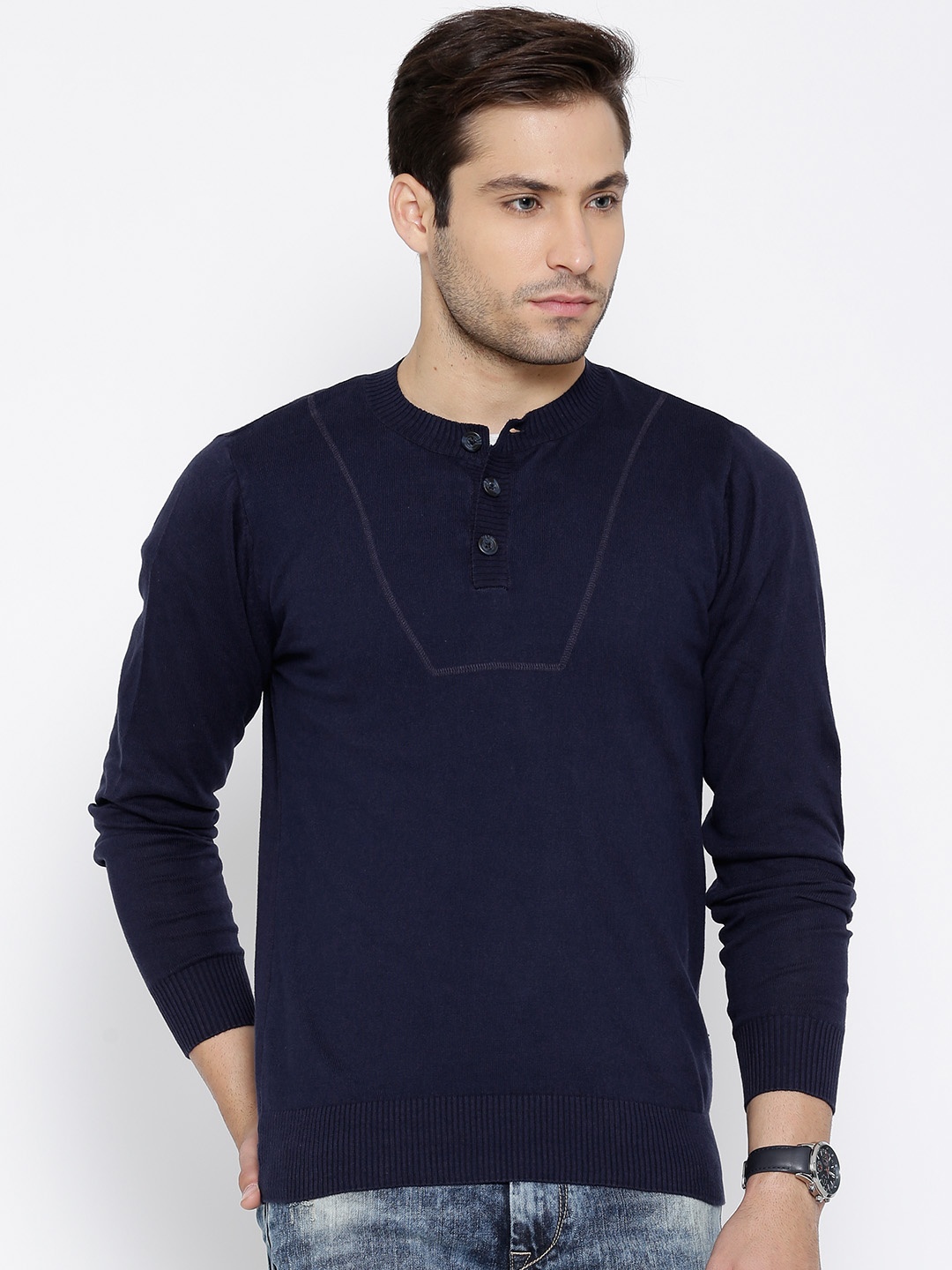 

Locomotive Navy Sweater, Navy blue