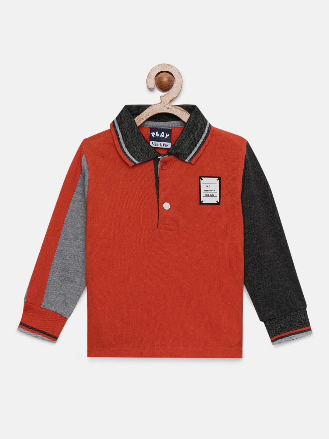 

Little Kangaroos Boys Orange T-shirt