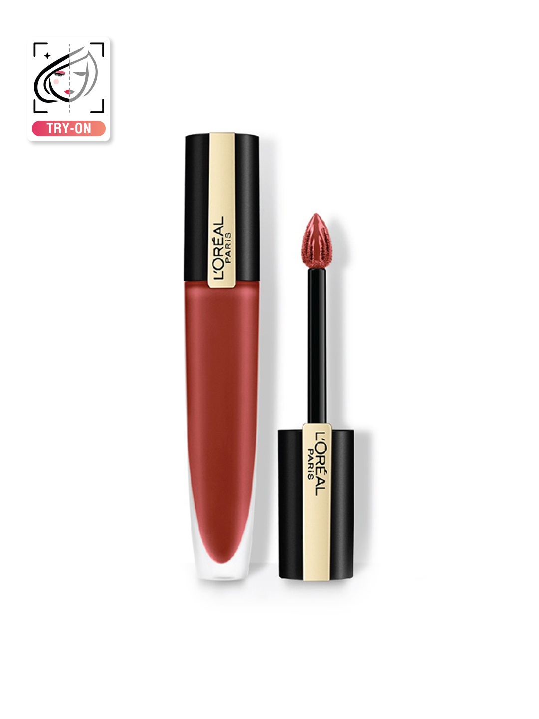 

LOreal Paris Rouge Signature Matte Liquid Lipstick 7ml - I Amaze 130, Rust