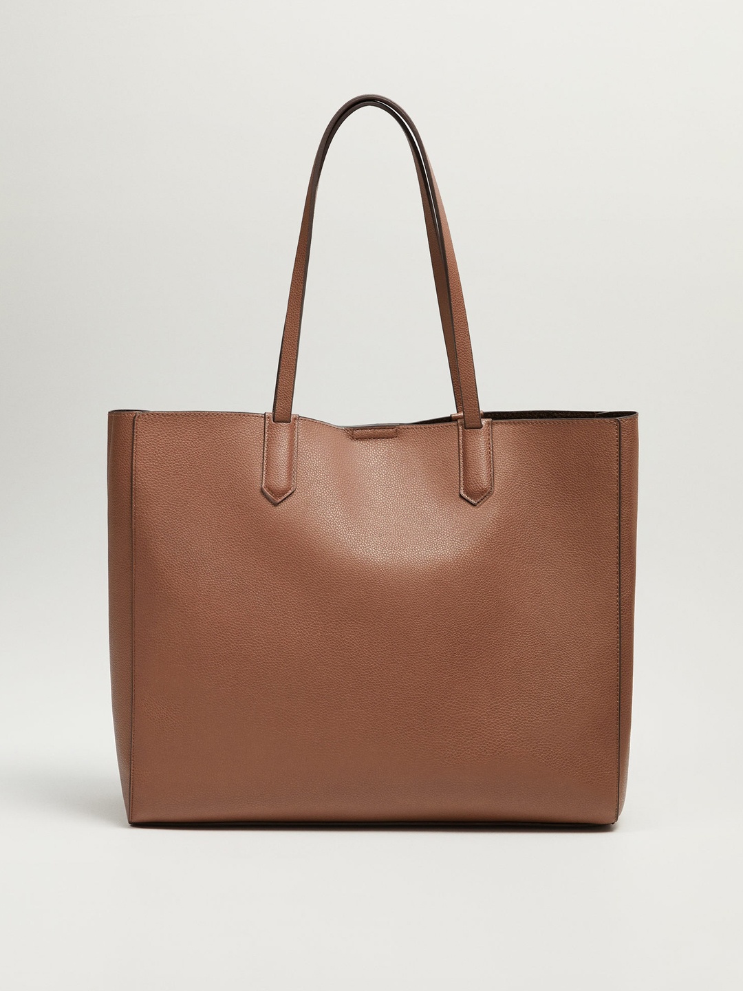 

MANGO Brown Solid Shoulder Bag