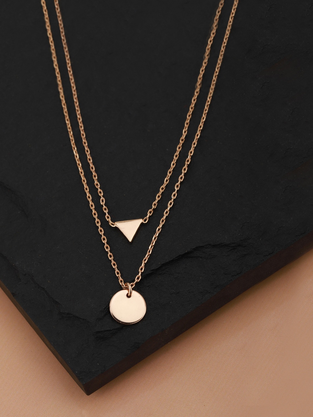 

Carlton London Gold-Plated Layered Necklace